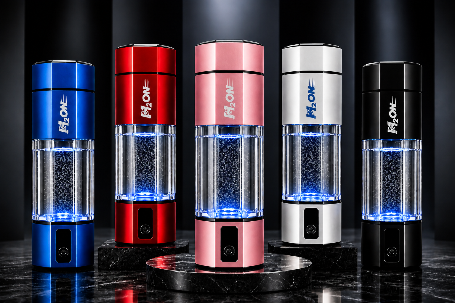 H2 ON ELITE Bottle Colors