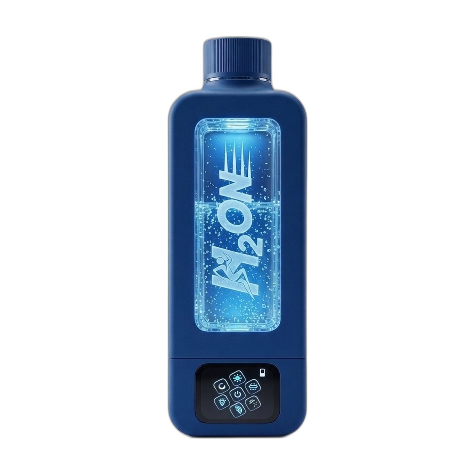 Black H2 ON PRO hydrogen water bottle